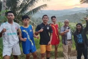 Atlet Wushu POPDA Kuningan.